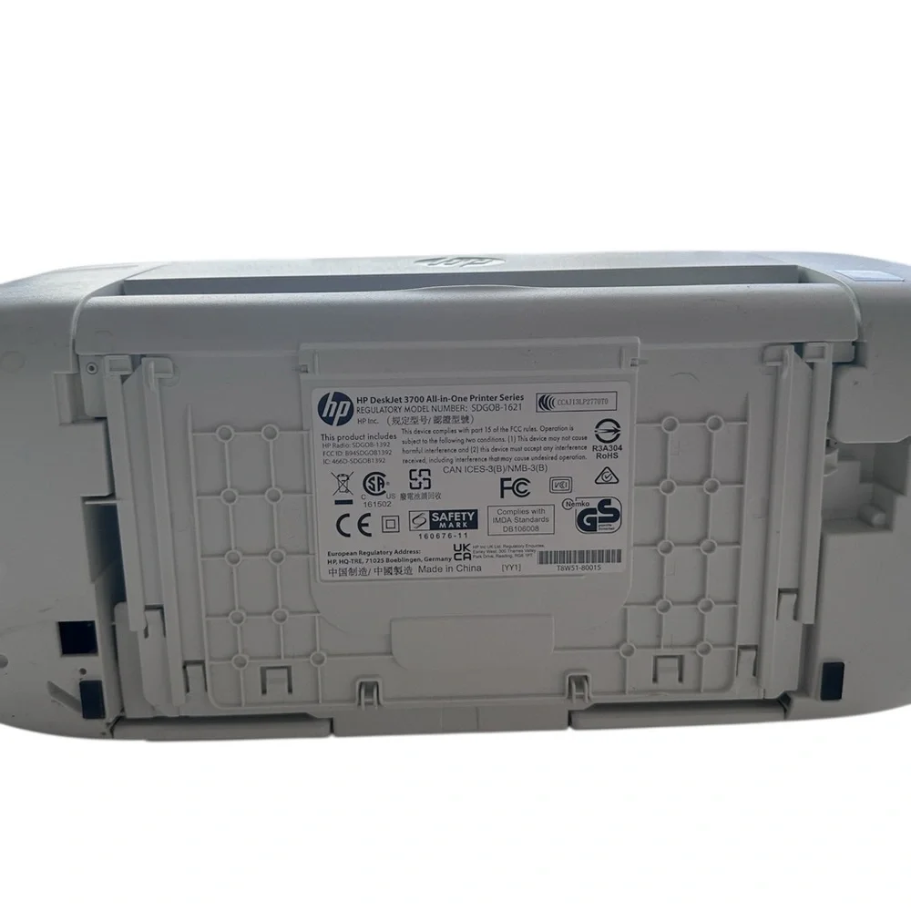 HP DeskJet 3755 Gray Wireless All-in-One Color Inkjet Printer